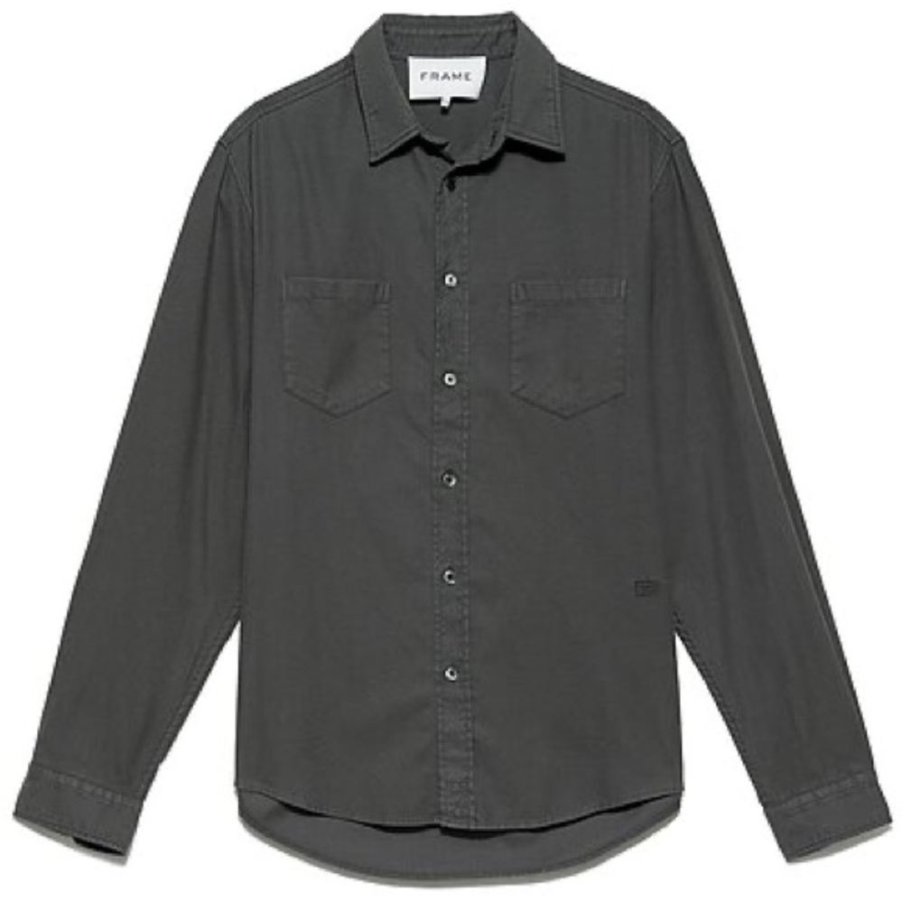 Mens FRAME Double Brushed Denim shirt *new